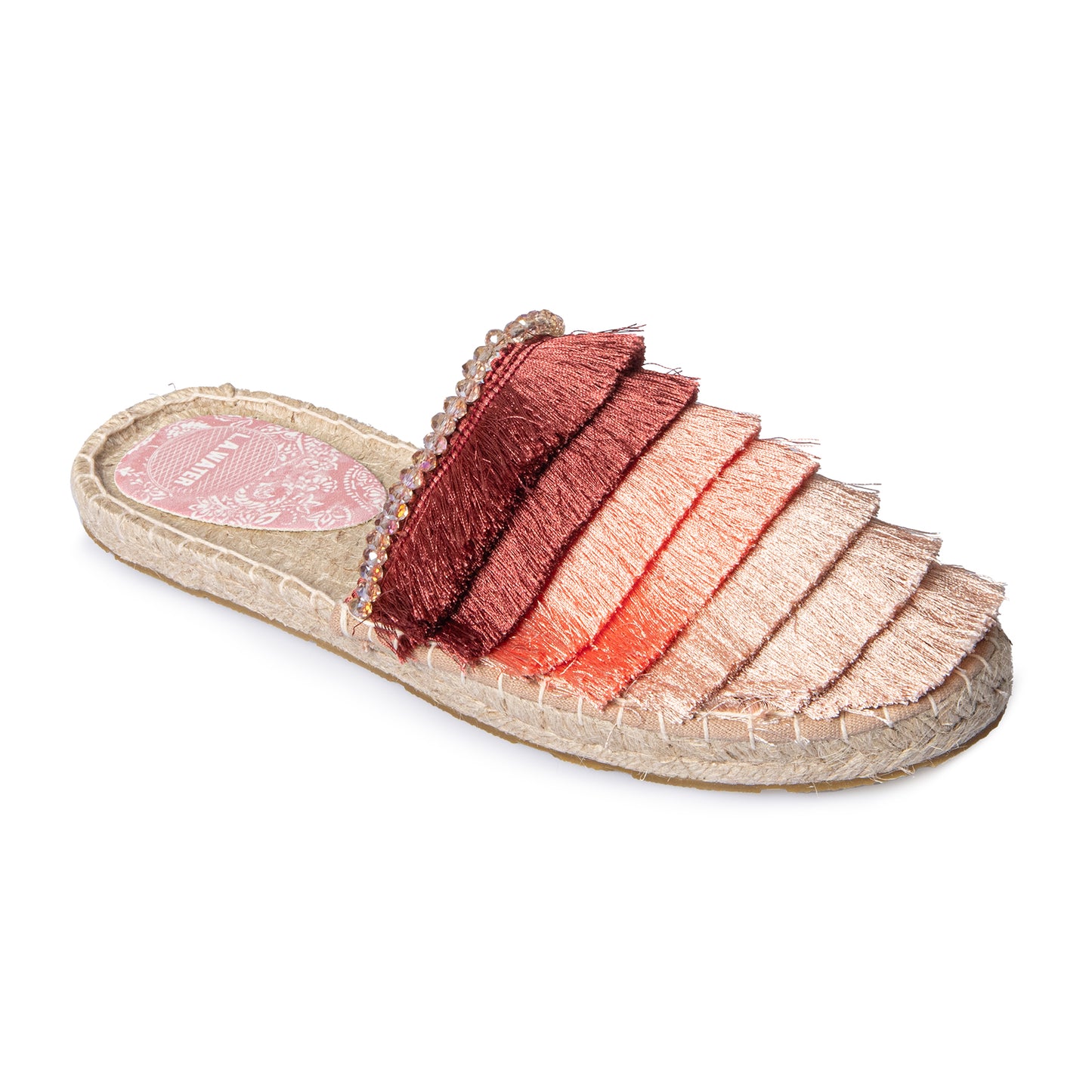 MULE CON FRANGE DEGRADE NUDE