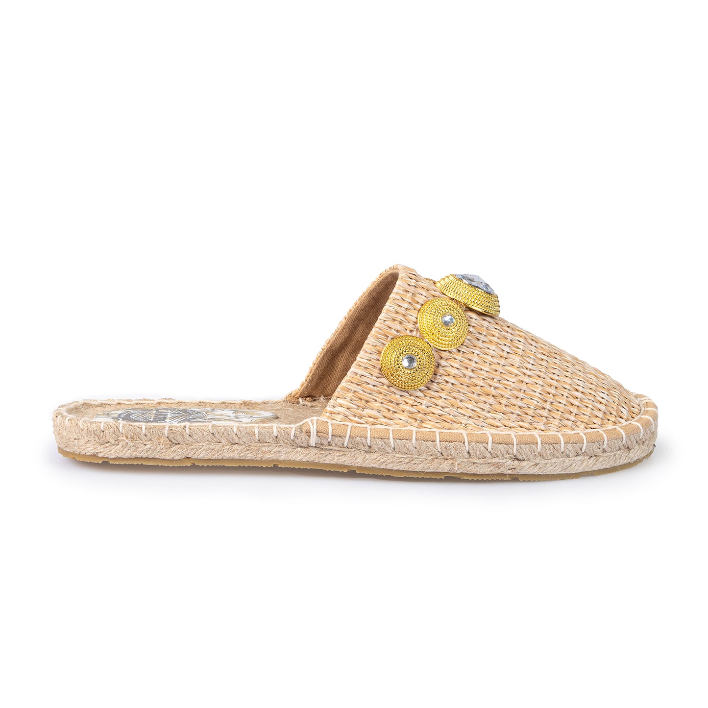 MULES RAFIA NATURALE