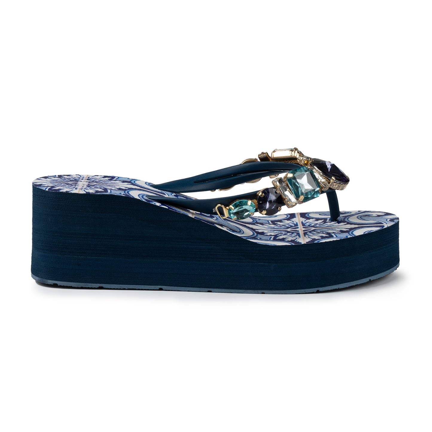 BLUE MEXICO WEDGE