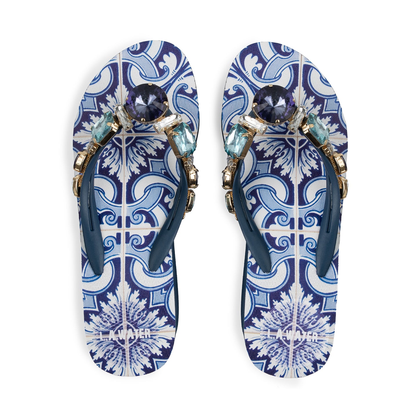 BLUE MEXICO WEDGE