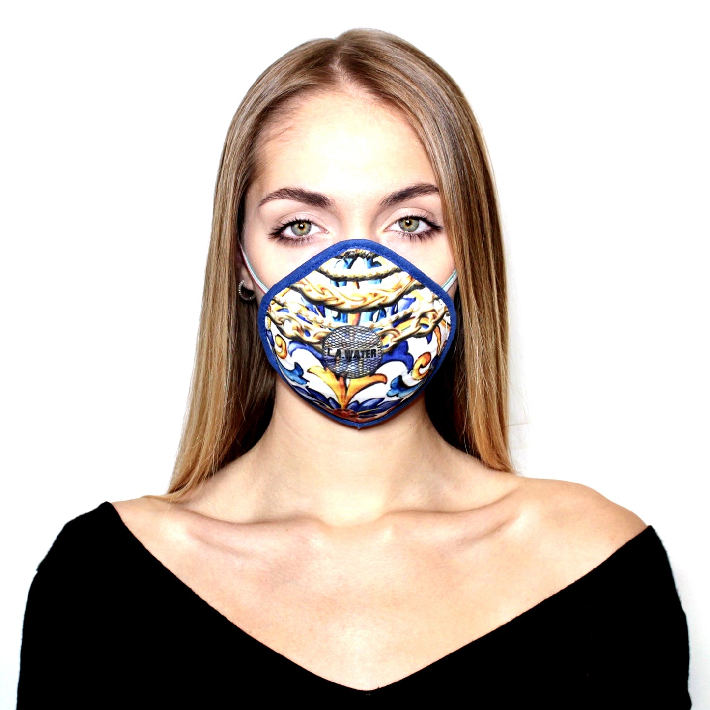 BLUE MAJOLICA L.A.W MASK