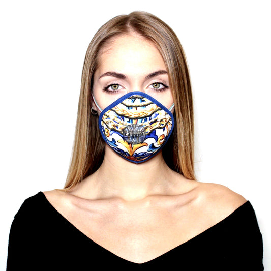 BLUE MAJOLICA L.A.W MASK