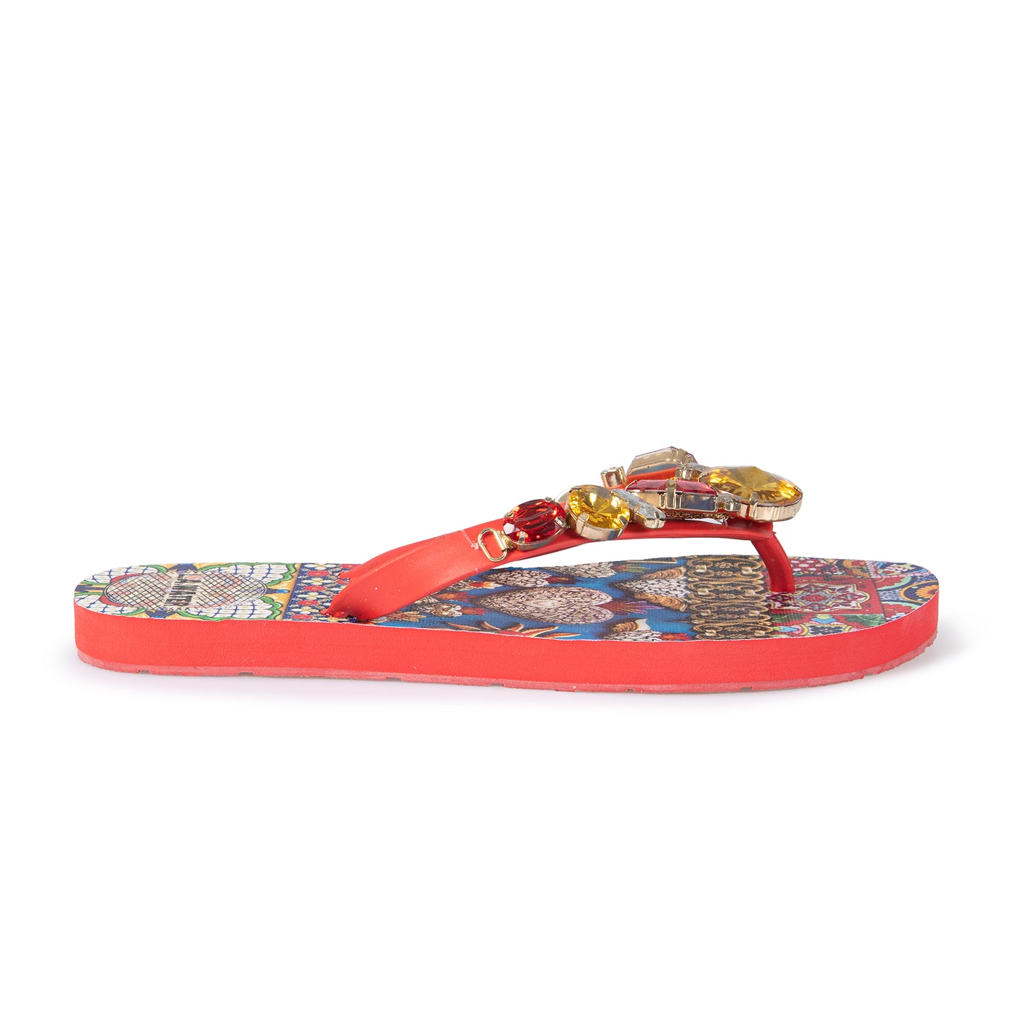 RED MEXICO SLIPPERS