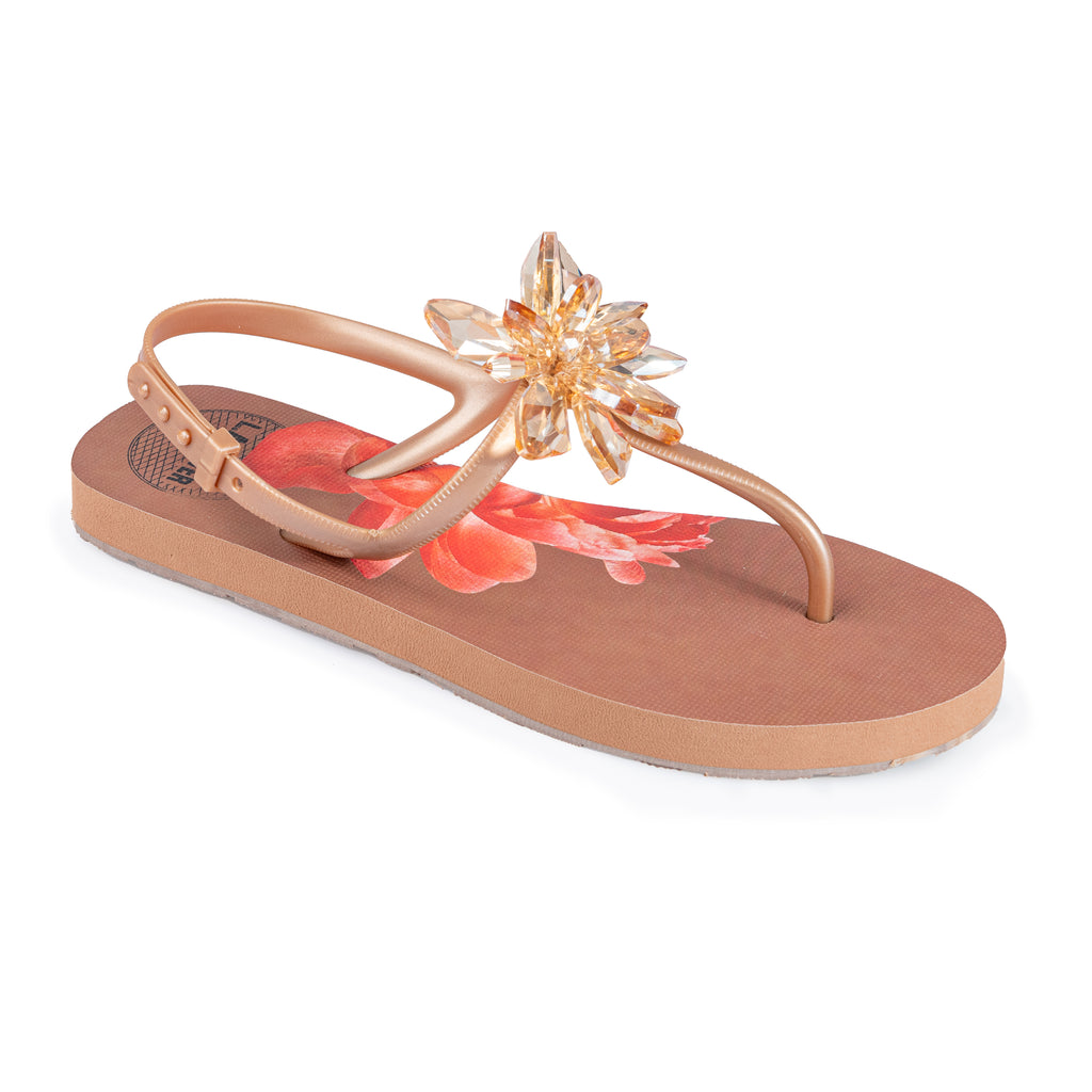 NUDE FLOWER SANDALS