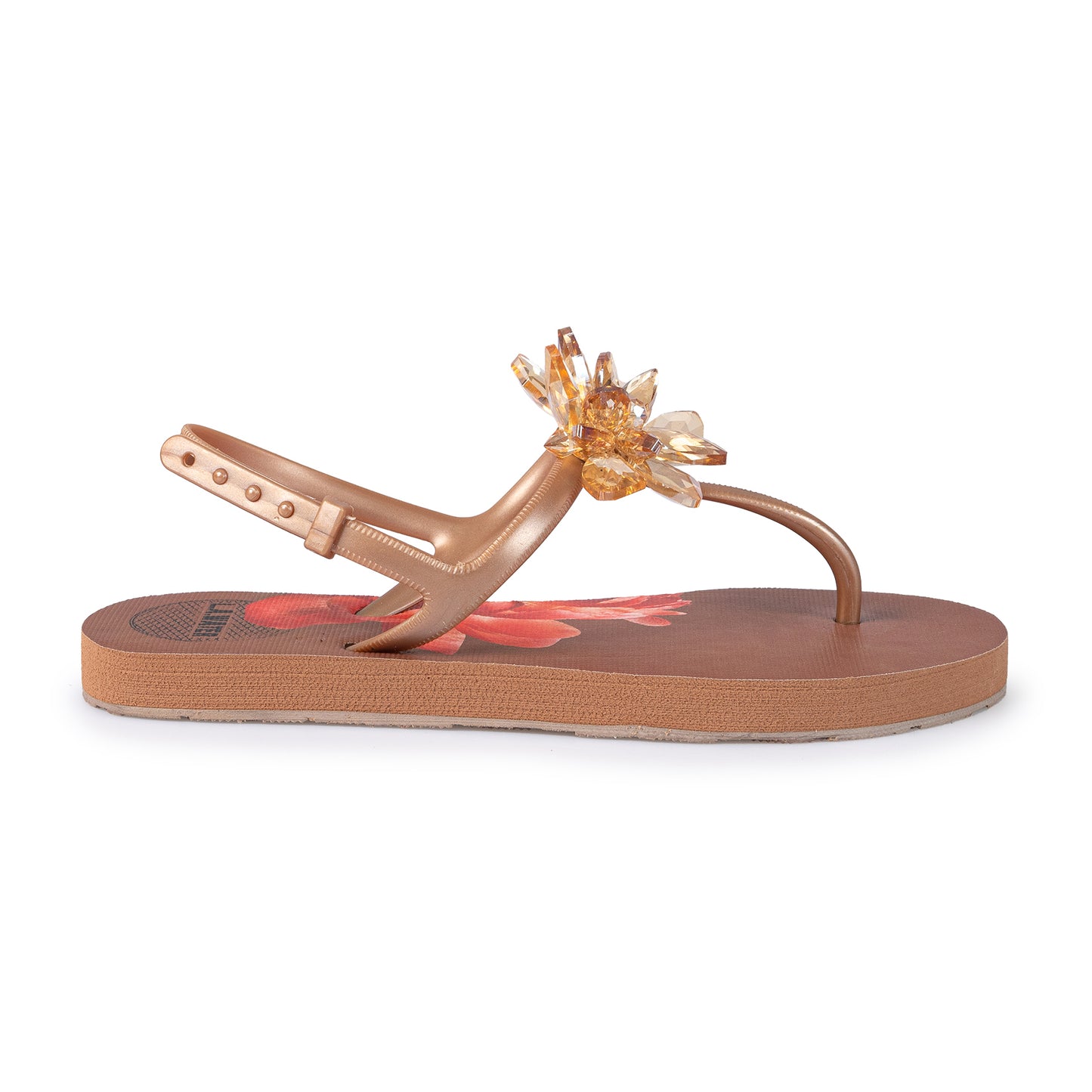 NUDE FLOWER SANDALS