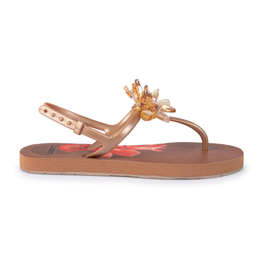NUDE FLOWER SANDALS