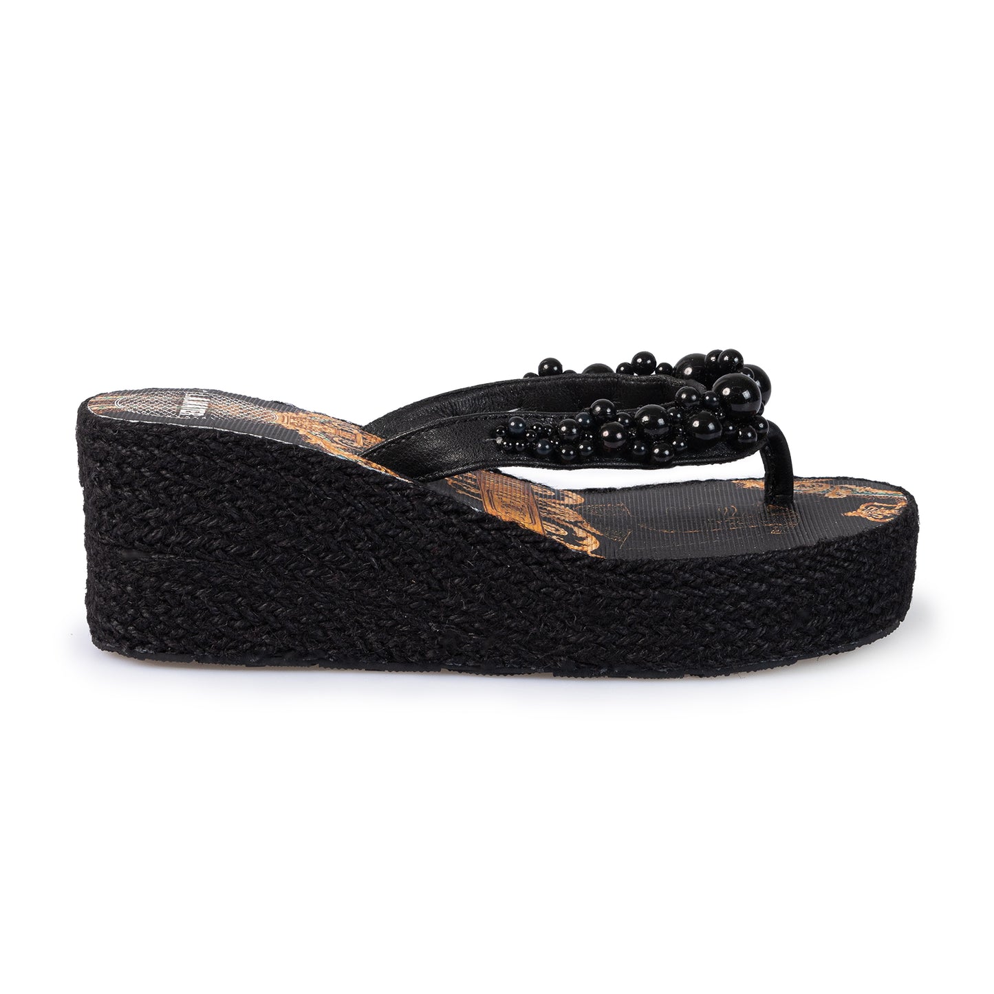 BLACK ROPE EGYPT WEDGE