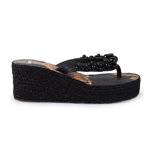 BLACK ROPE EGYPT WEDGE
