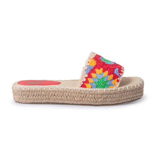 RED SLIDE CROCHET
