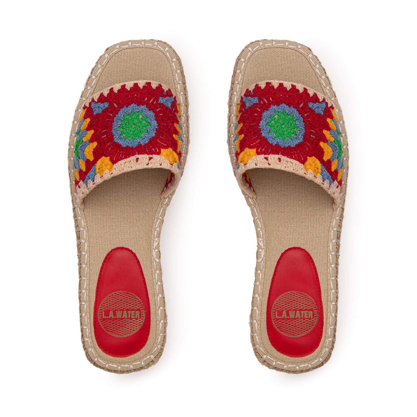 SLIDE CROCHET ROSSA