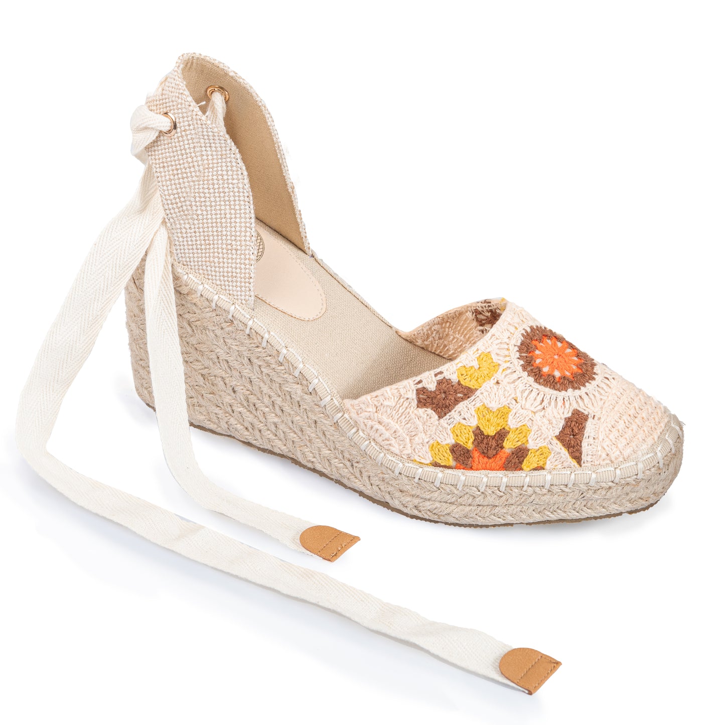 CAMPESINA CROCHET AVORIO 