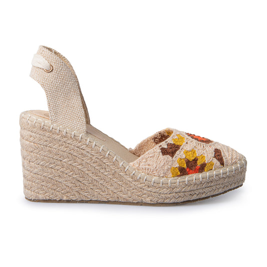 IVORY CROCHET CAMPESINA ESPADRILLAS