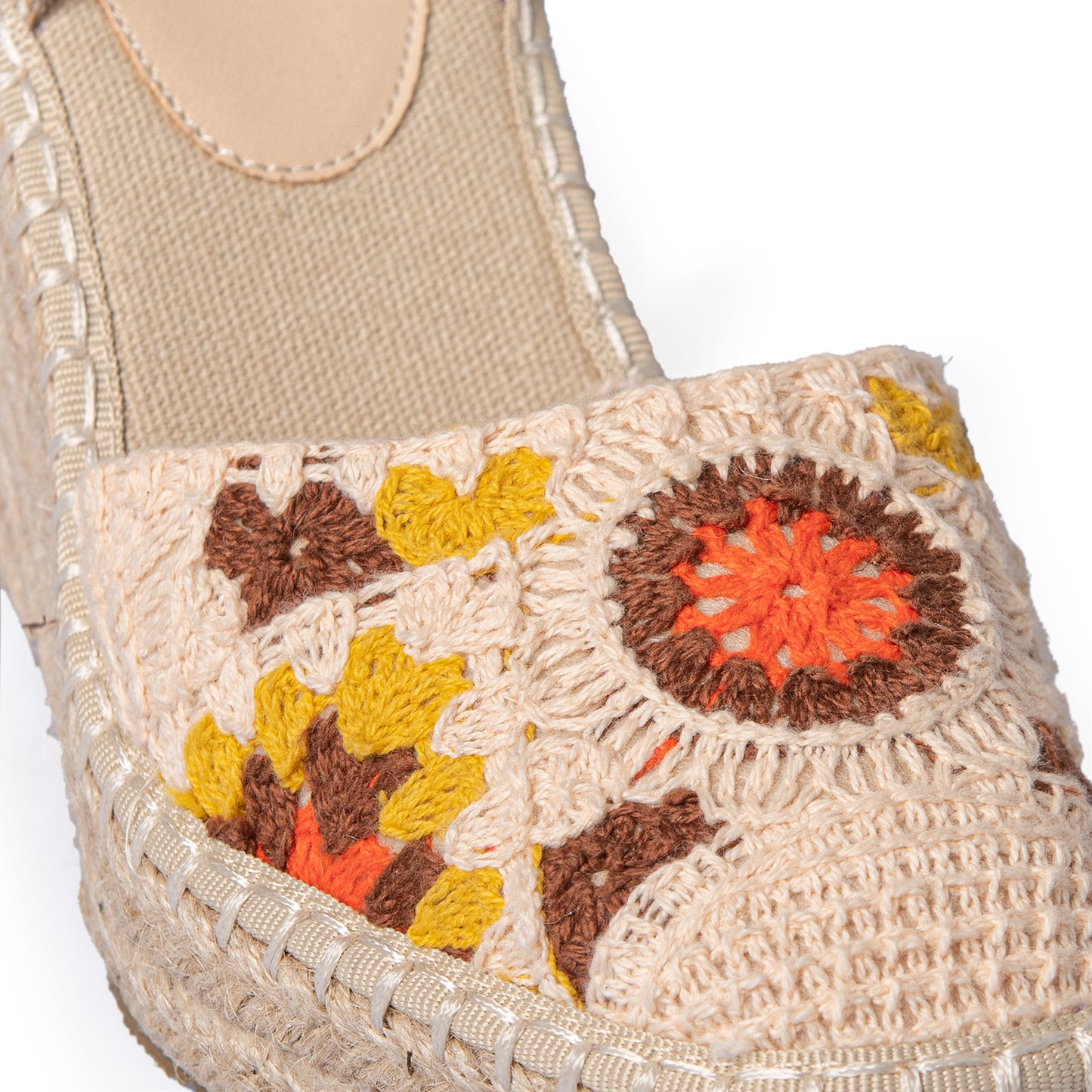 CAMPESINA CROCHET AVORIO 