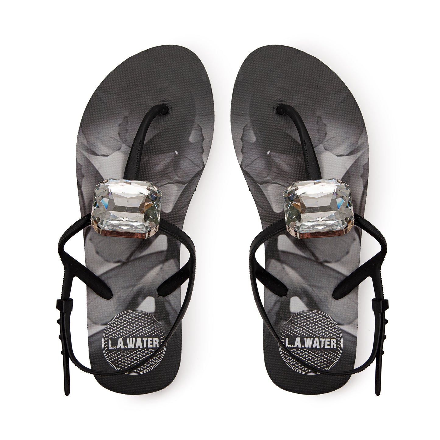DIAMOND BLACK SANDAL