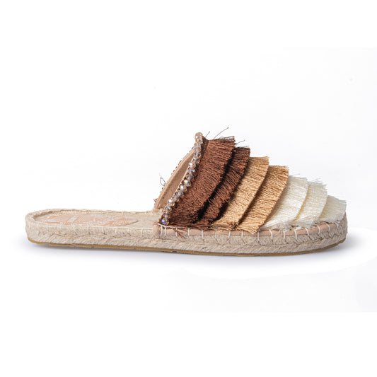 MULE CON FRANGE DEGRADE NATURALE 