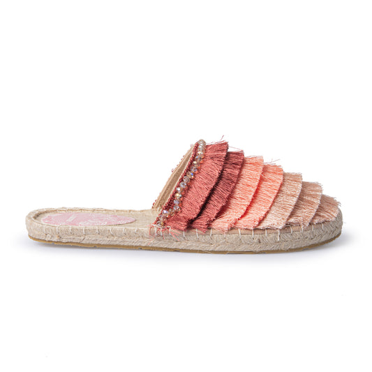 MULE CON FRANGE DEGRADE NUDE