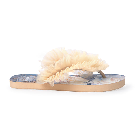 ROUCHES BEIGE FLIP FLOP