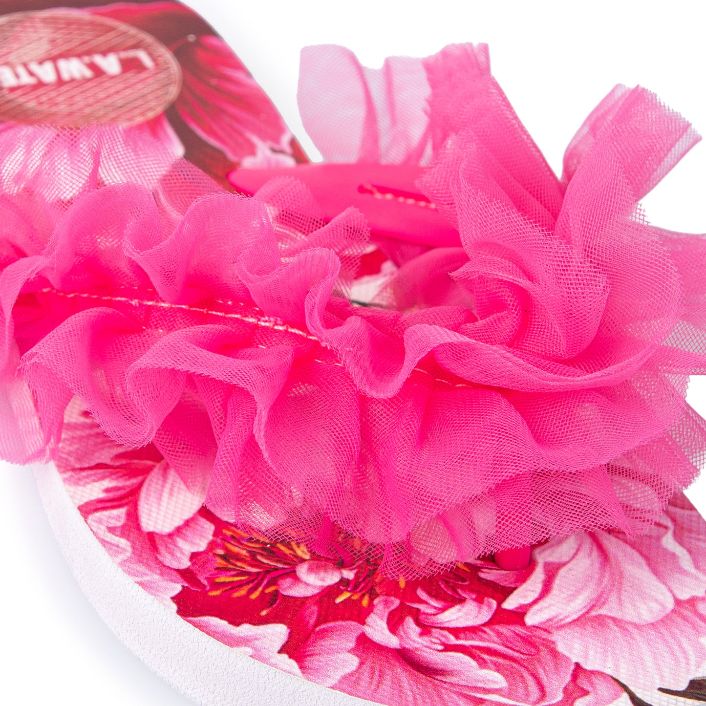 INFRADITO FUCSIA CON ROUCHES