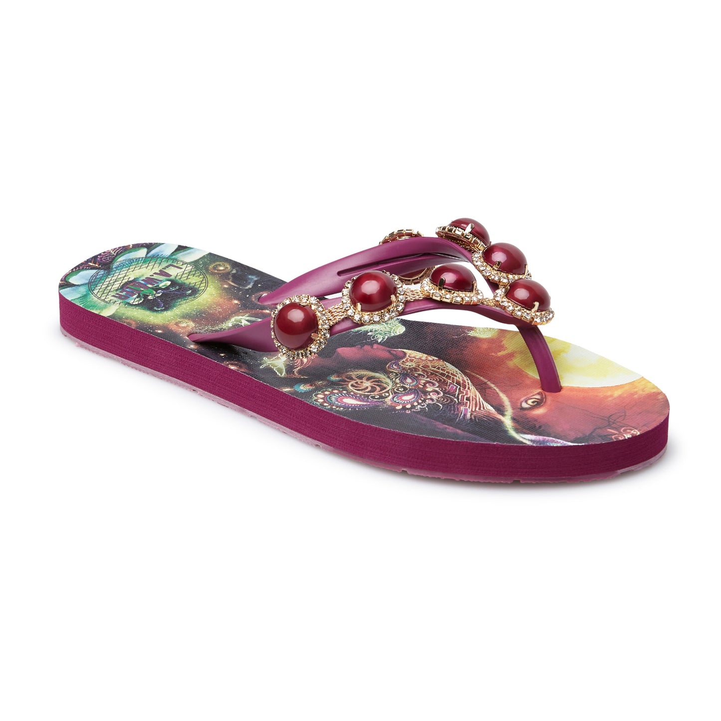 VIOLET SHIPIBO SLIPPERS