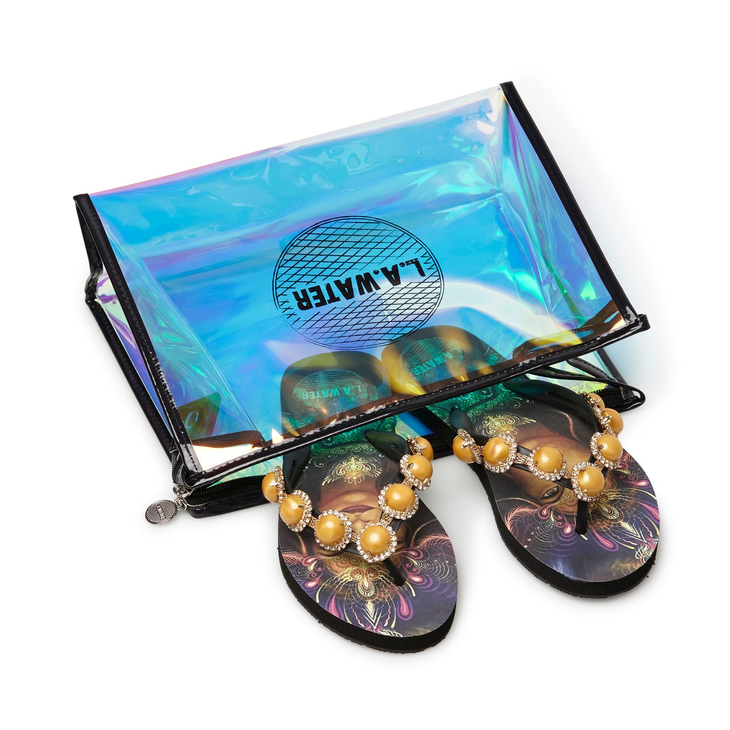 YELLOW SHIPIBO SLIPPERS