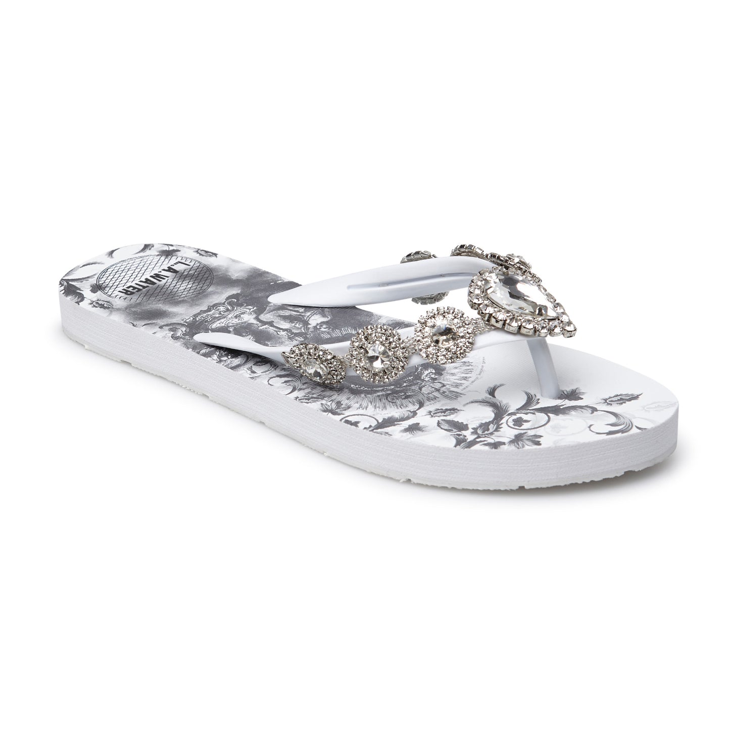 WHITE MYSTICAL SLIPPERS