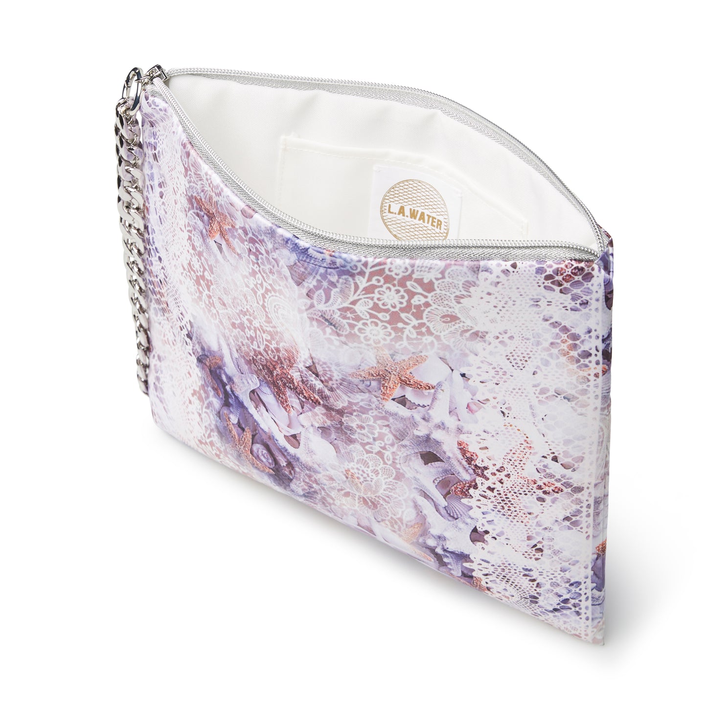SHELL POCHETTE AND FOULARD