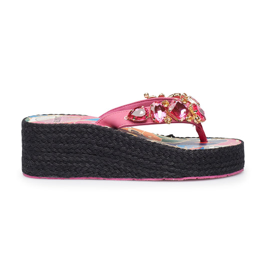 ZEPPA IN CORDA NEW BAROQUE FUCSIA
