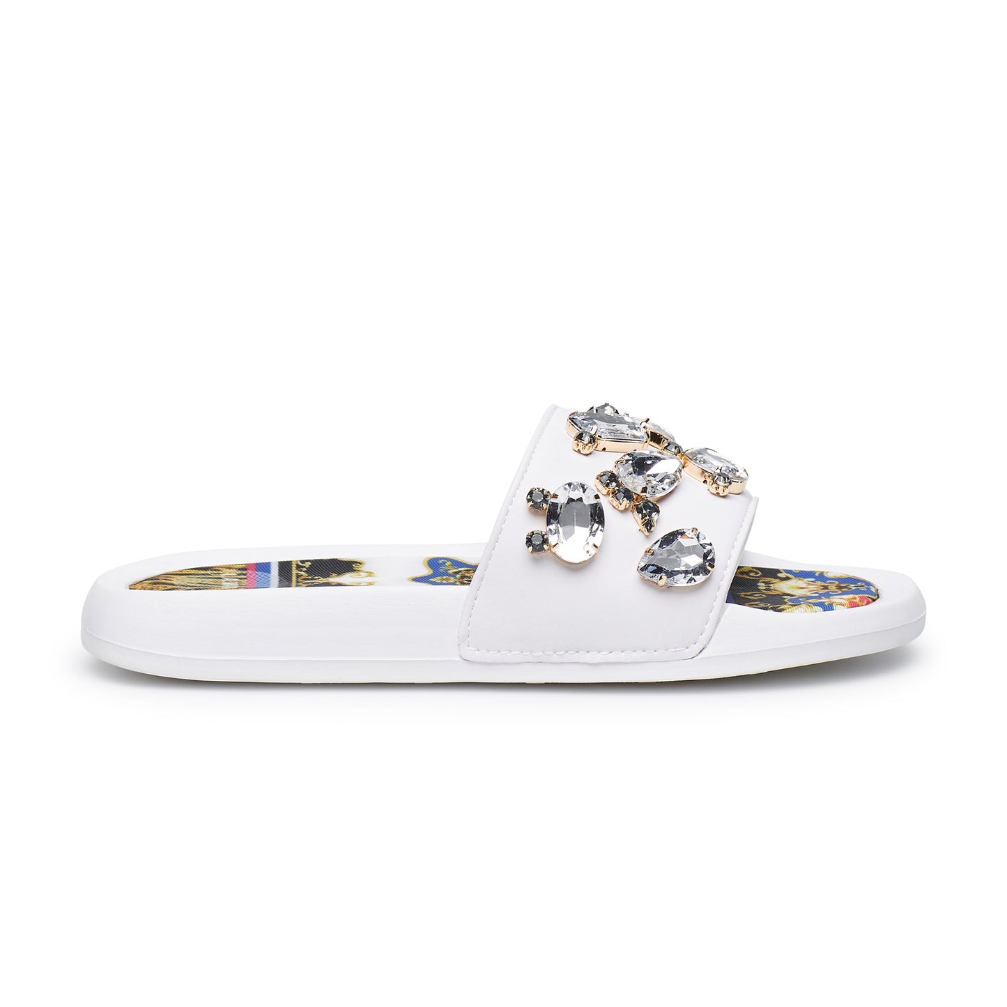WHITE NEW BAROQUE SLIDER
