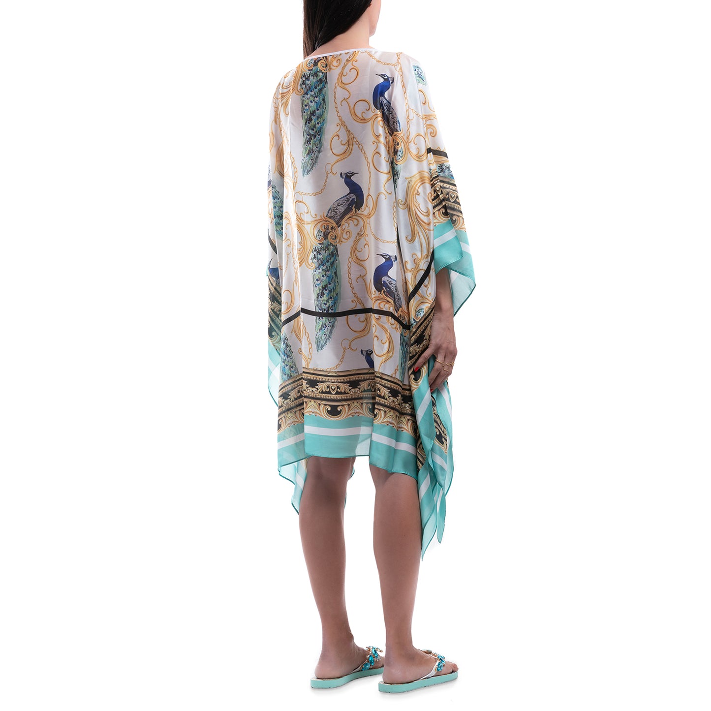 PEACOCK NEW BAROQUE KAFTAN