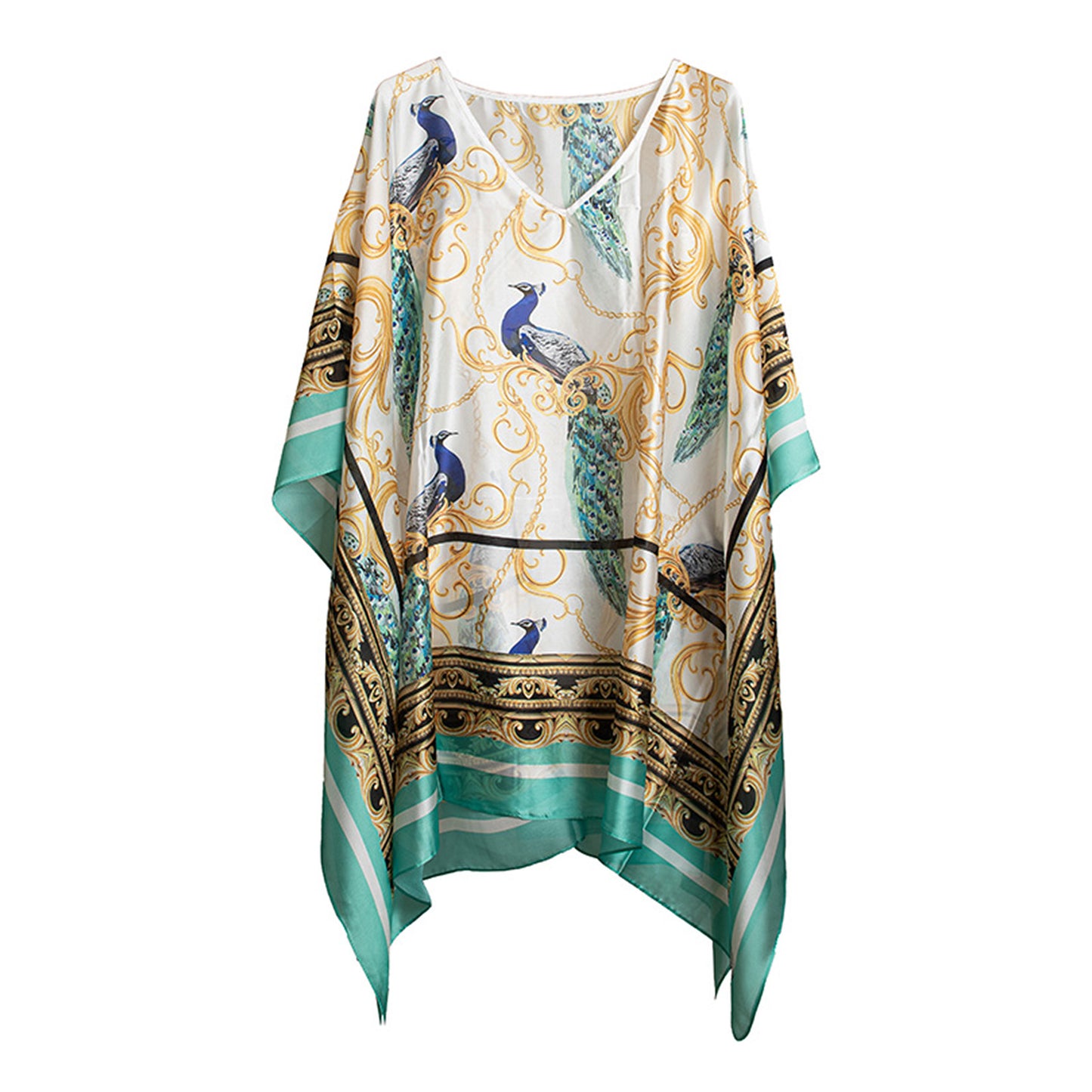 PEACOCK NEW BAROQUE KAFTAN