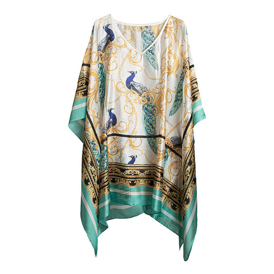 PEACOCK NEW BAROQUE KAFTAN
