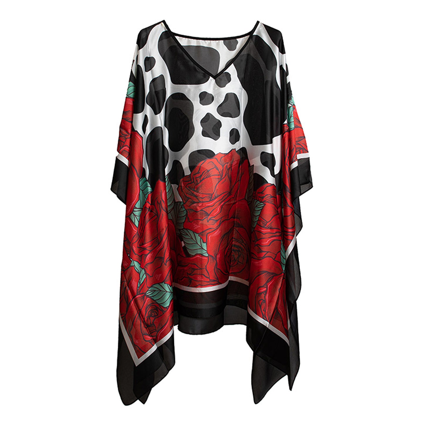 RED ROSES KAFTAN