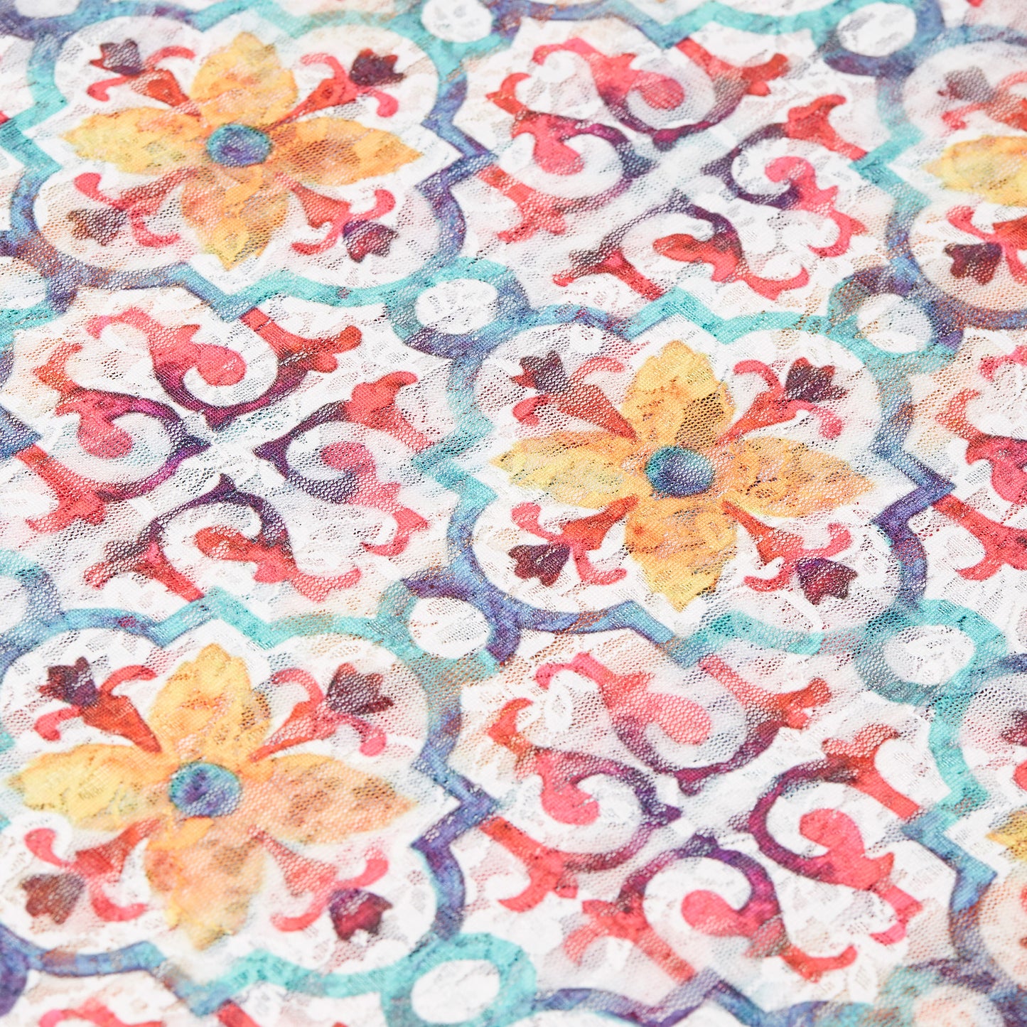 COLOURFUL MAJOLICA KAFTAN