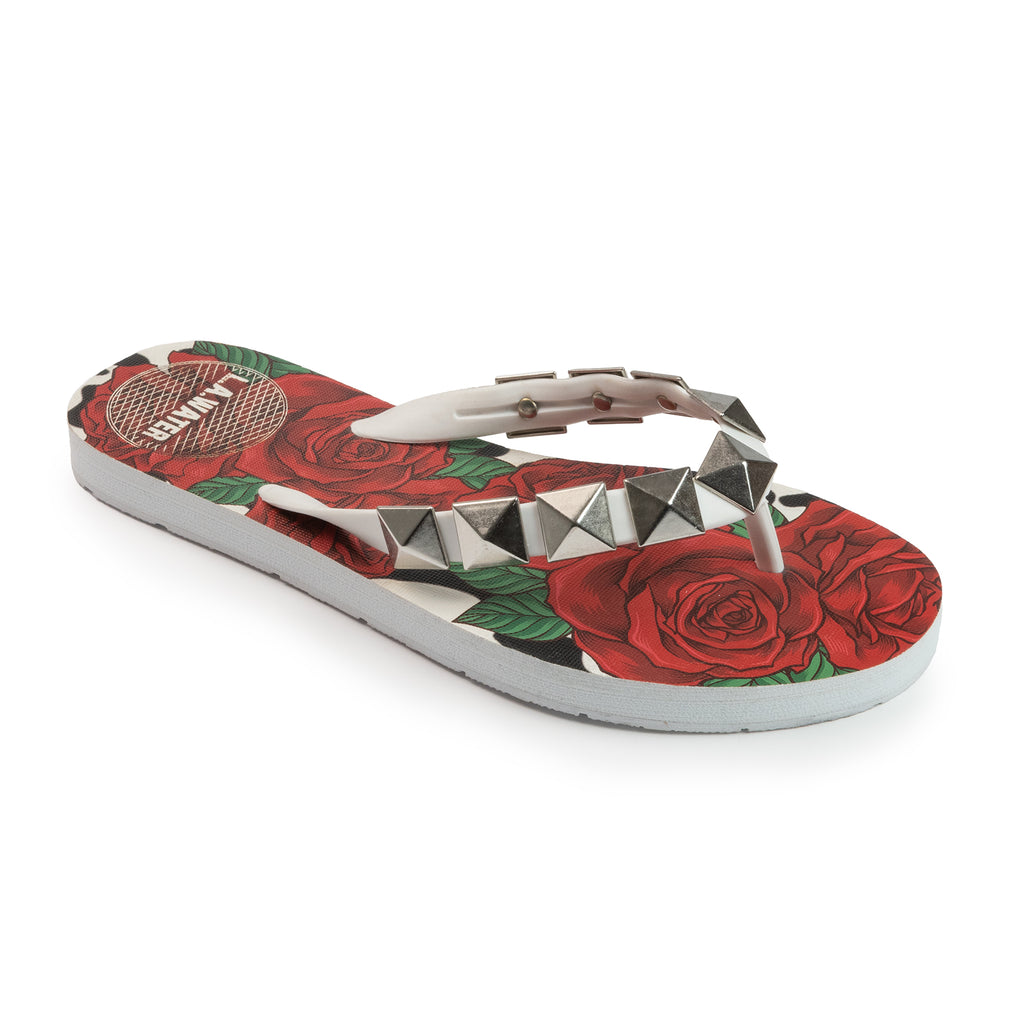 RED ROSE ROCK SLIPPERS