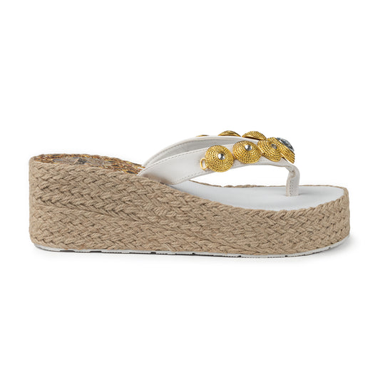 INFRADITO WHITE MOSAIC CON ZEPPA IN CORDA