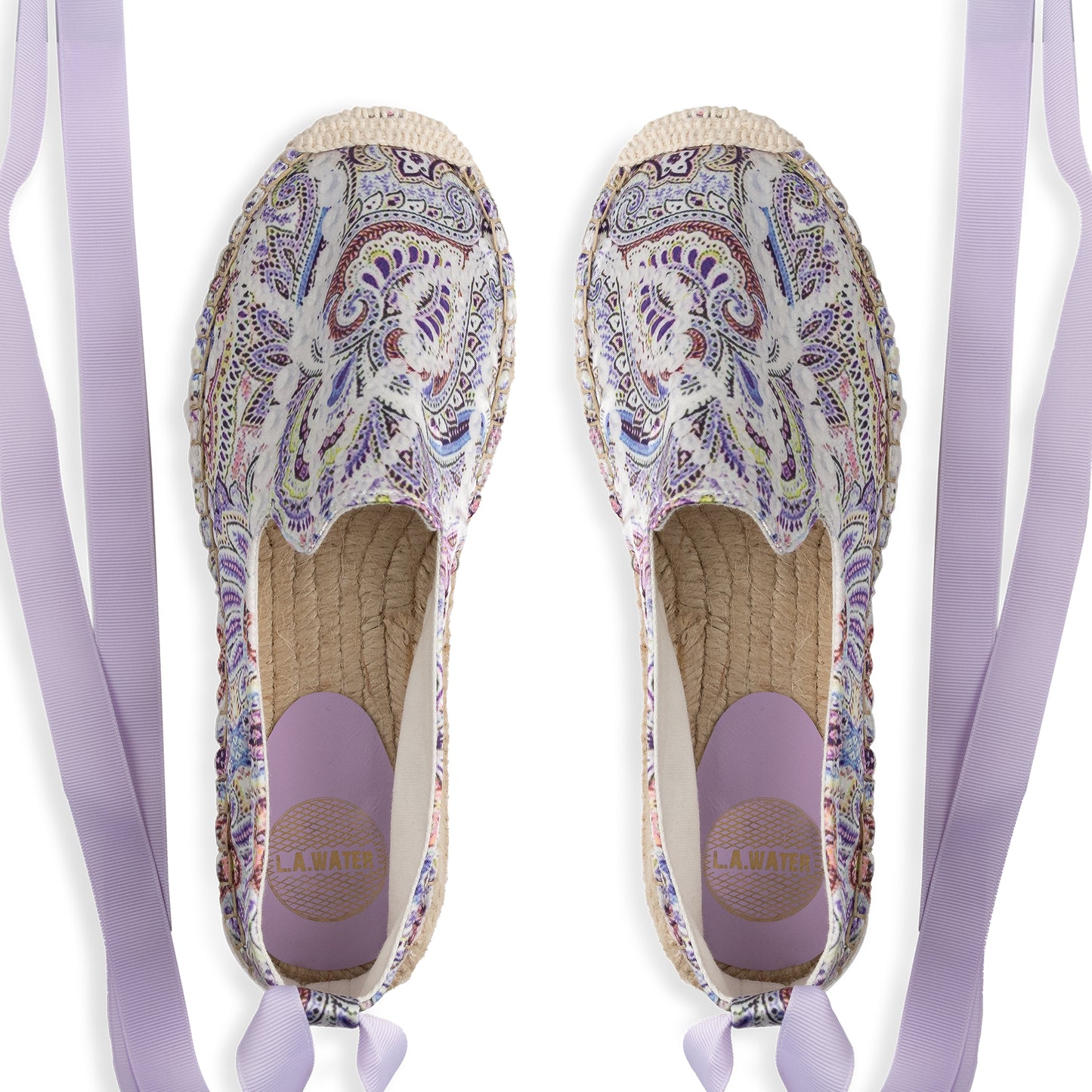 VIOLET PAISLEY ESPADRILLAS