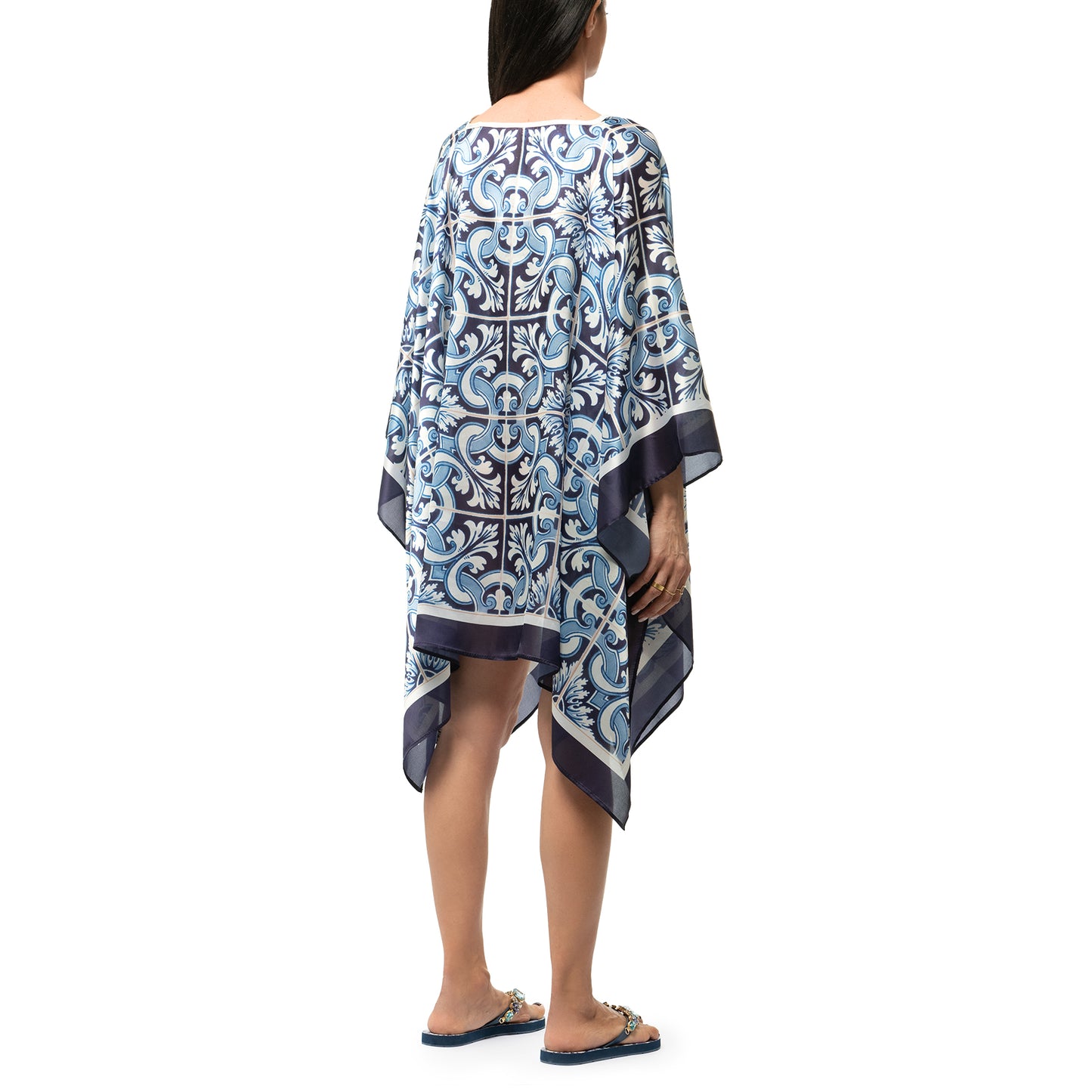 BLUE MEXICO KAFTAN