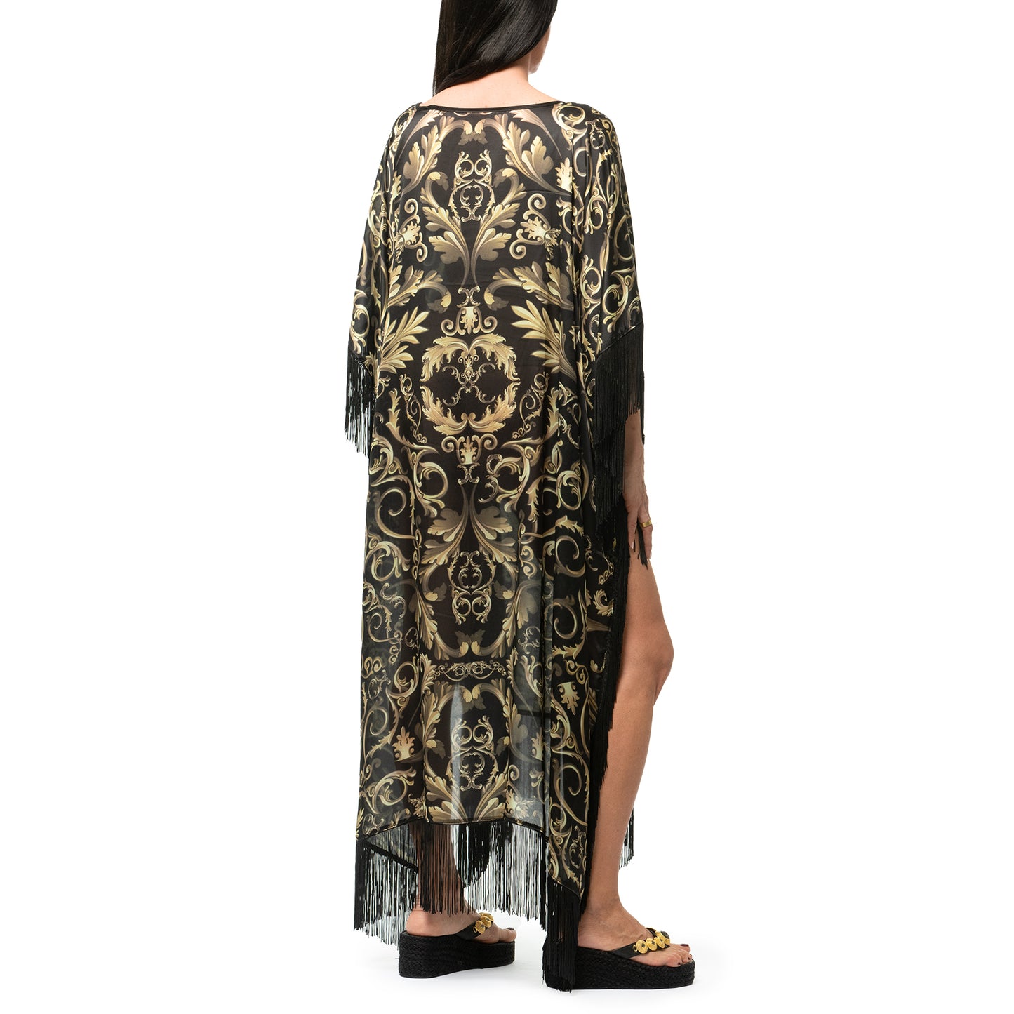 BLACK QUEEN KAFTAN