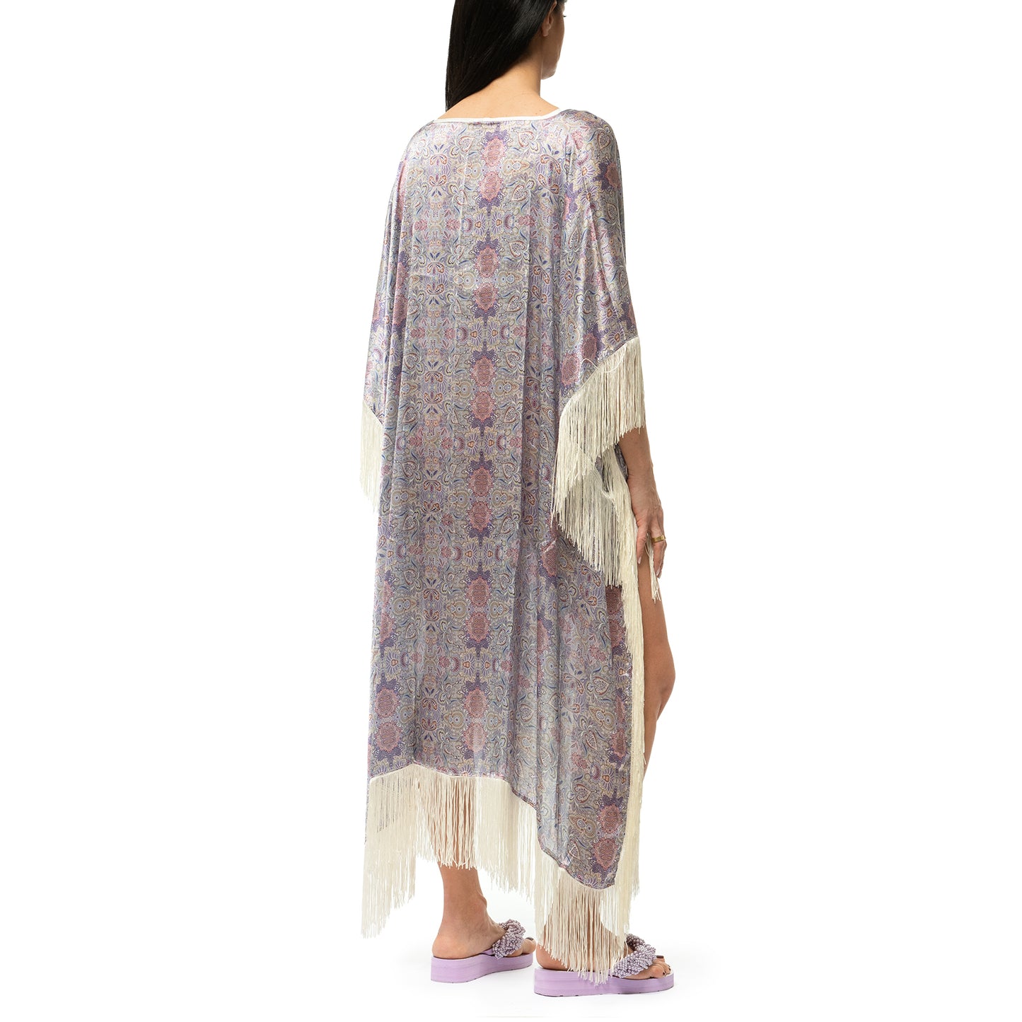 VIOLET PAISLEY KAFTAN